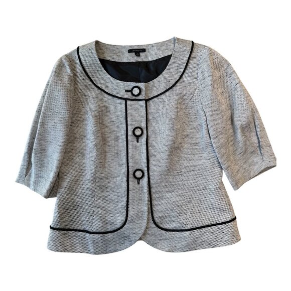 Semantiks Blazer with White & Black Accents Size 8 - Picture 1 of 9